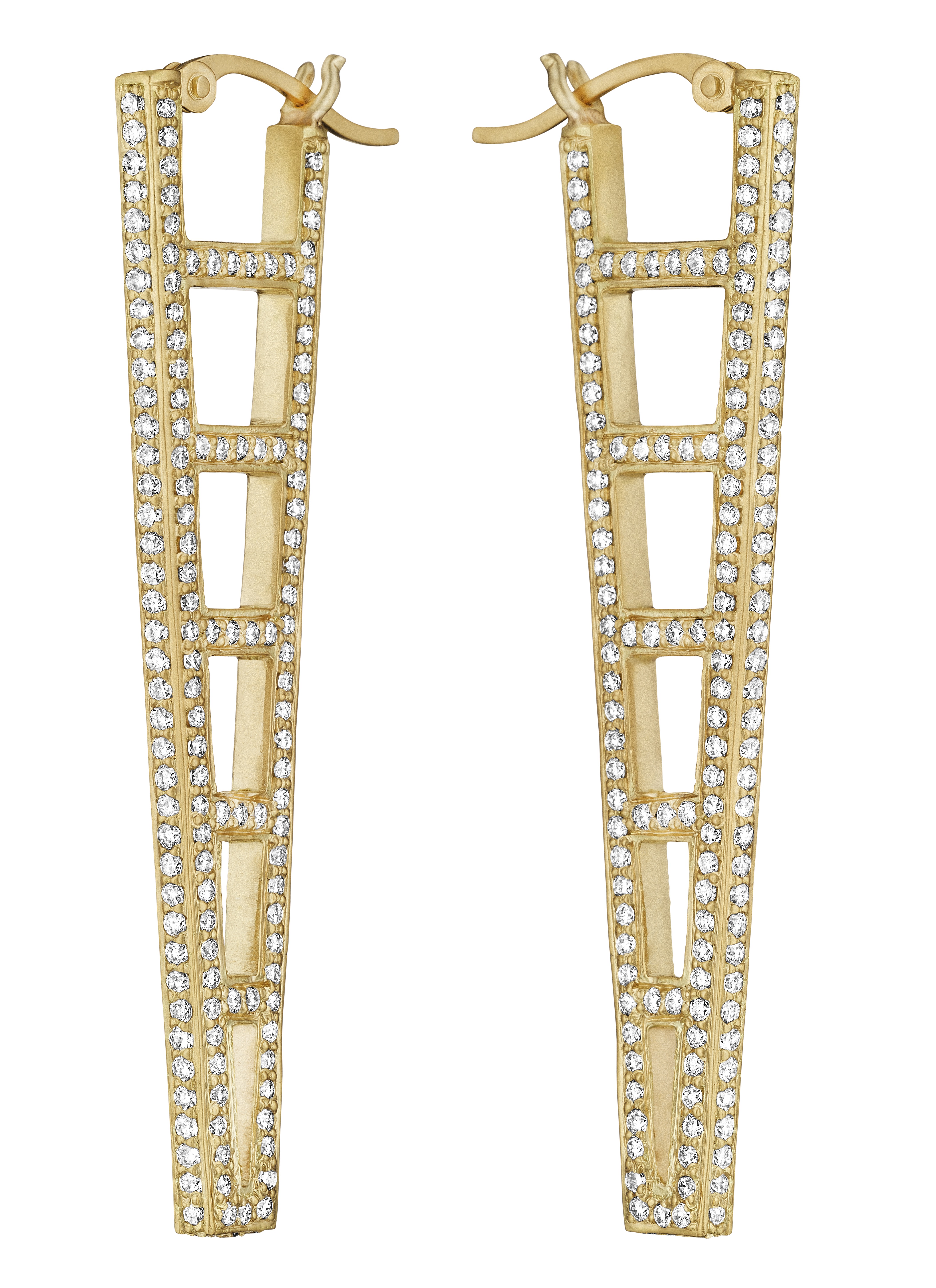 Doryn Wallach diamond ladder earrings | JCK On Your Market