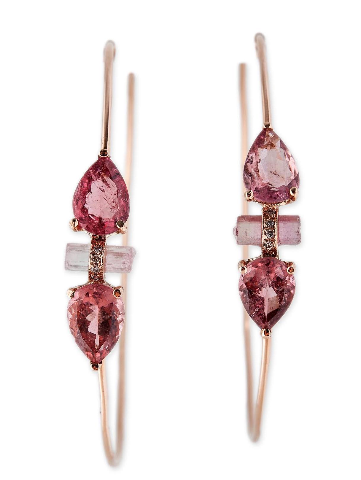 Jacquie Aiche double pyramid earrings | JCK On Your Market