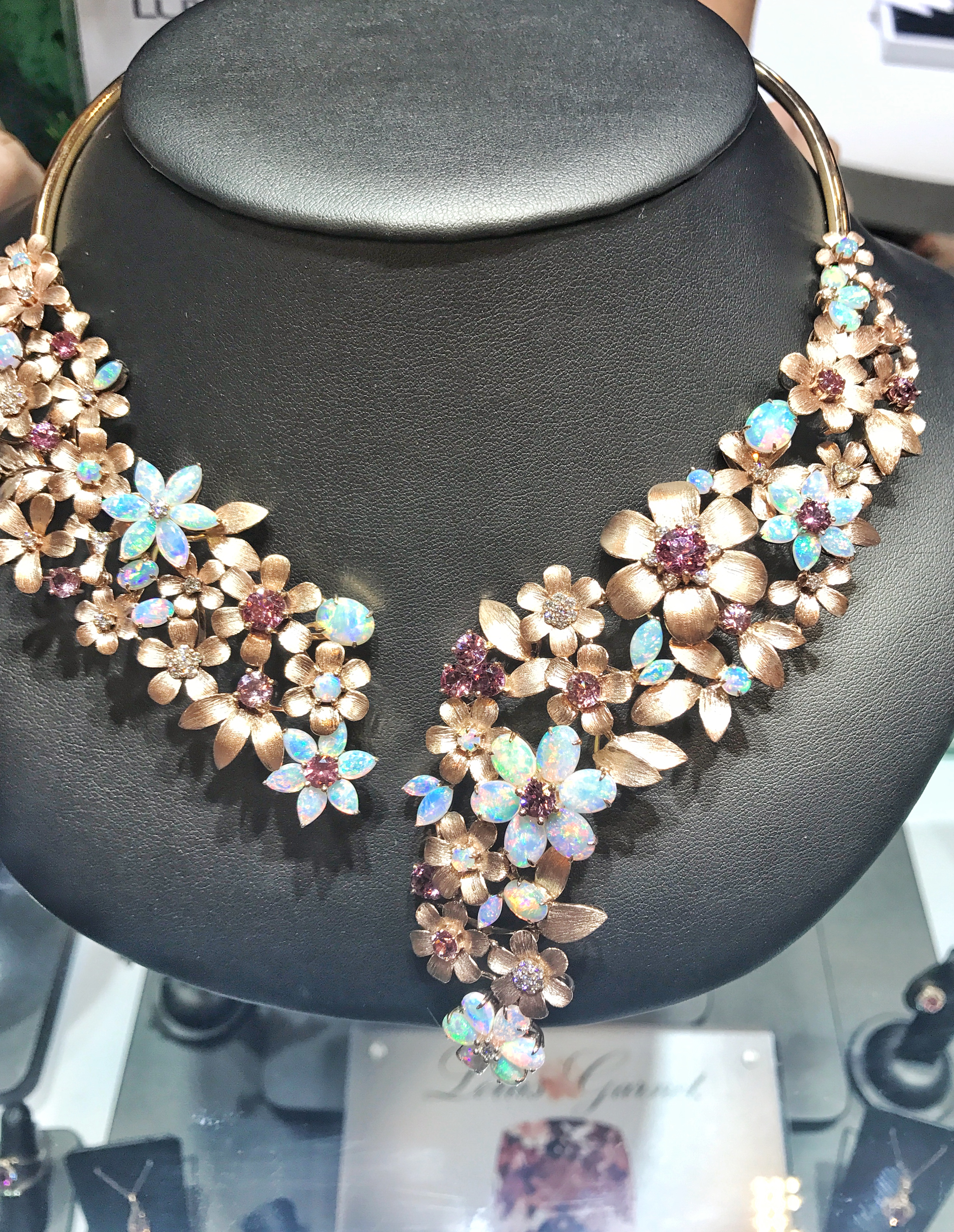 Parle Jewelry Design flower necklace #BRITTSPICK | JCK On Your Market