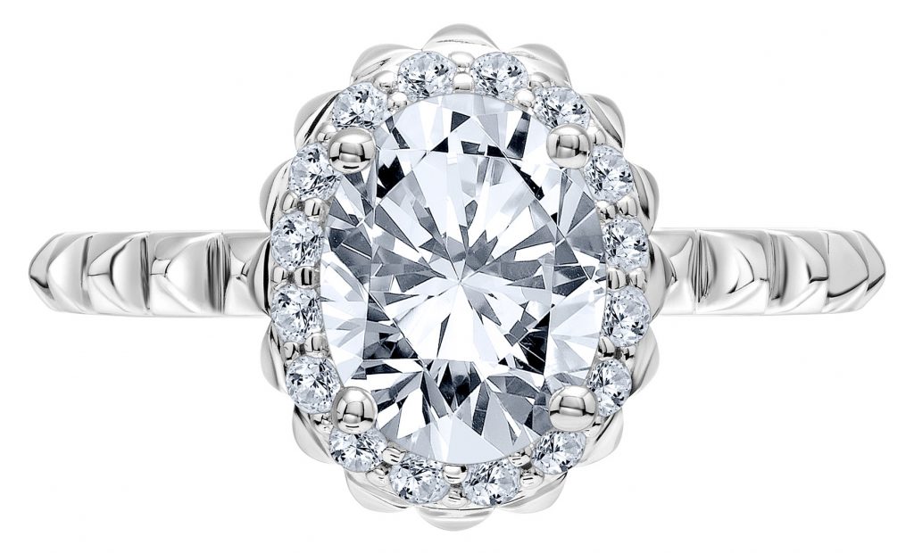 Karl Lagerfeld Bridal Jewelry pyramid ring