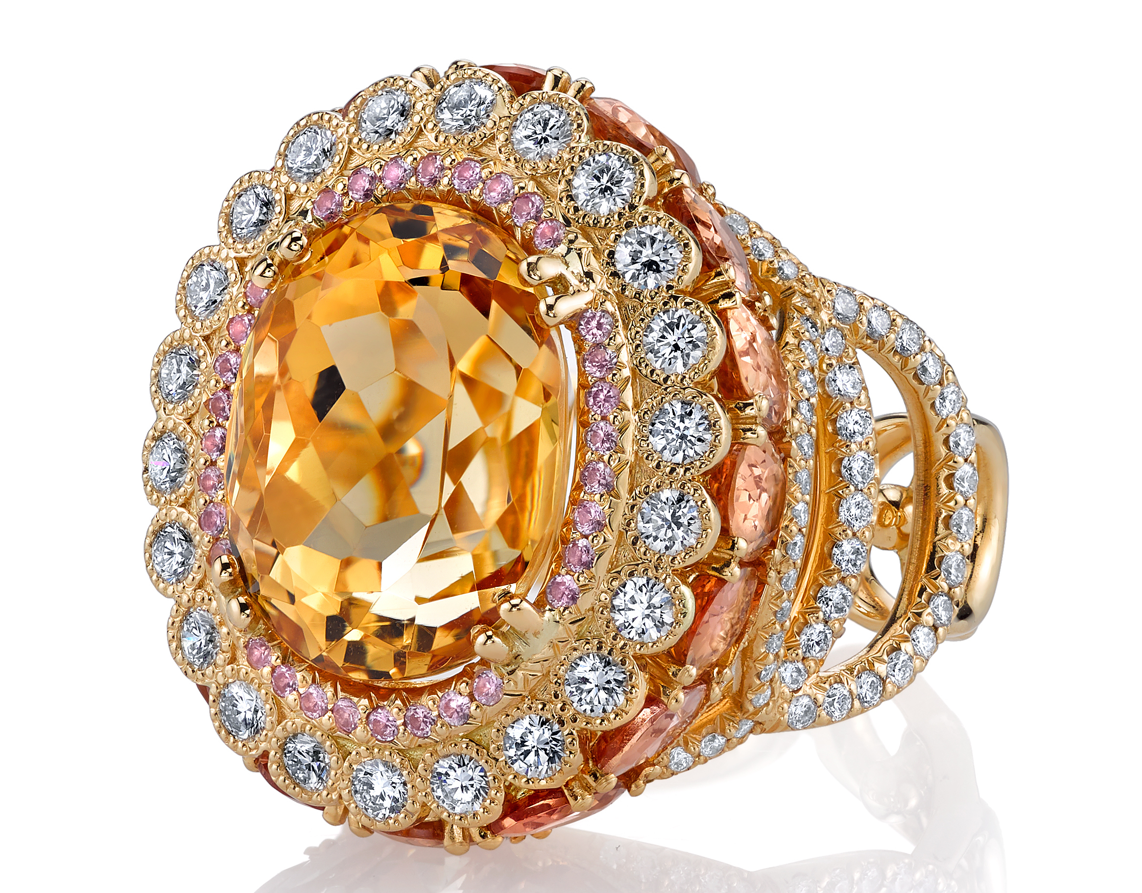 Erica Courtney Easter Egg ring in Topaz | JCK On Your Market