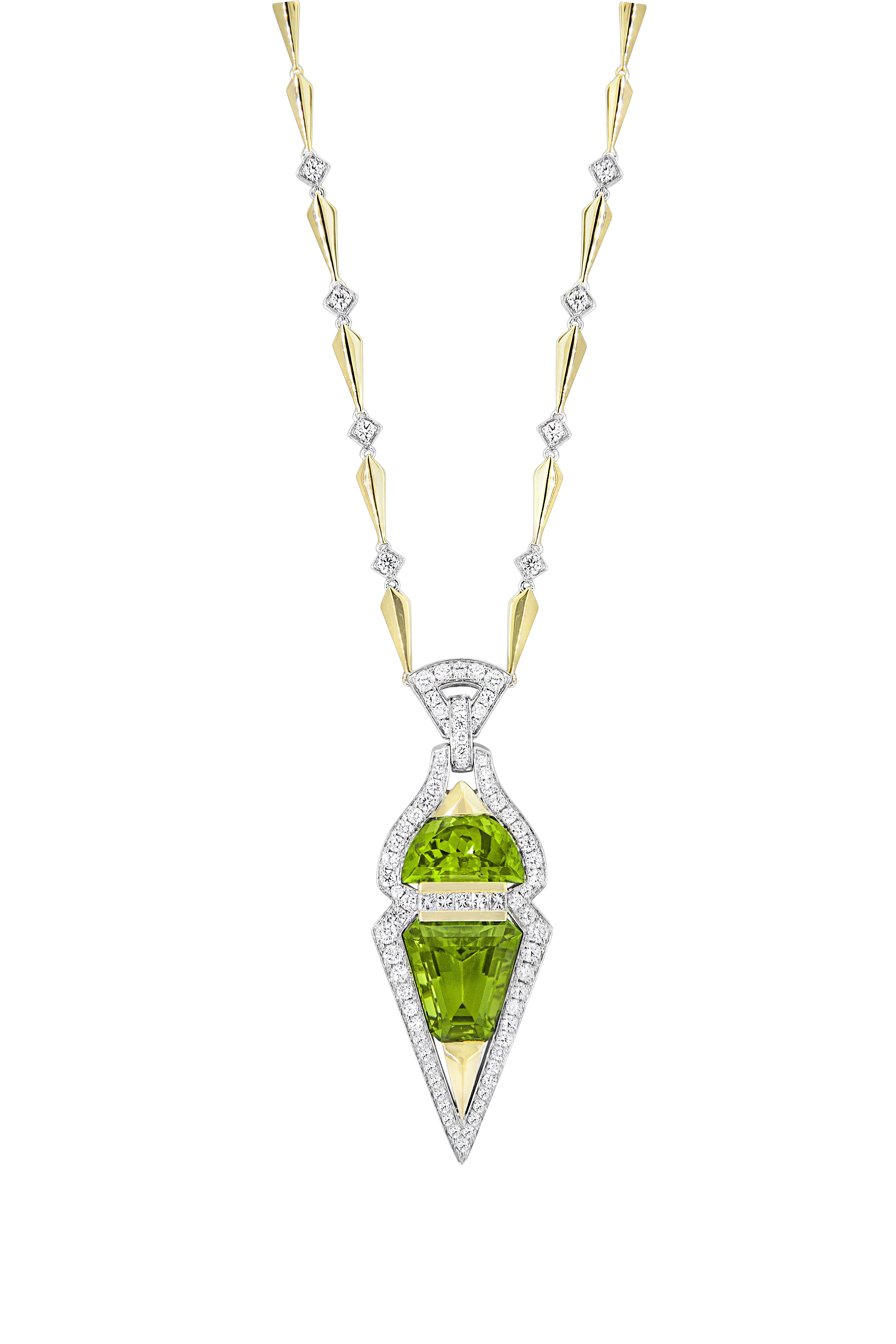 Spark peridot necklace | JCK On Your Market