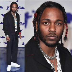 Kendrick Lamar in chunky chain necklace