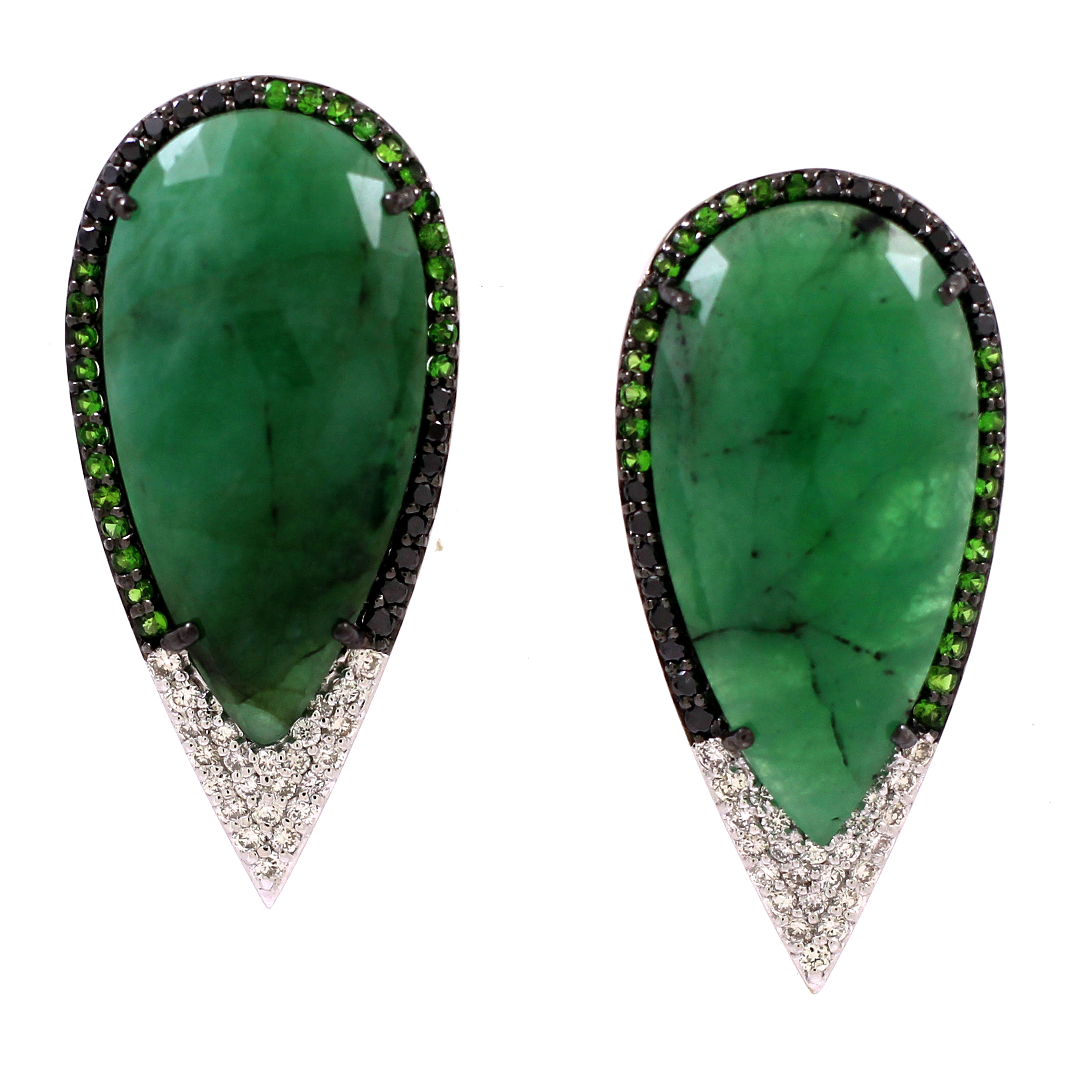 Vivaan emerald earrings | JCK On Your Market