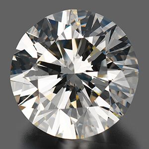 Large single diamond seen from top