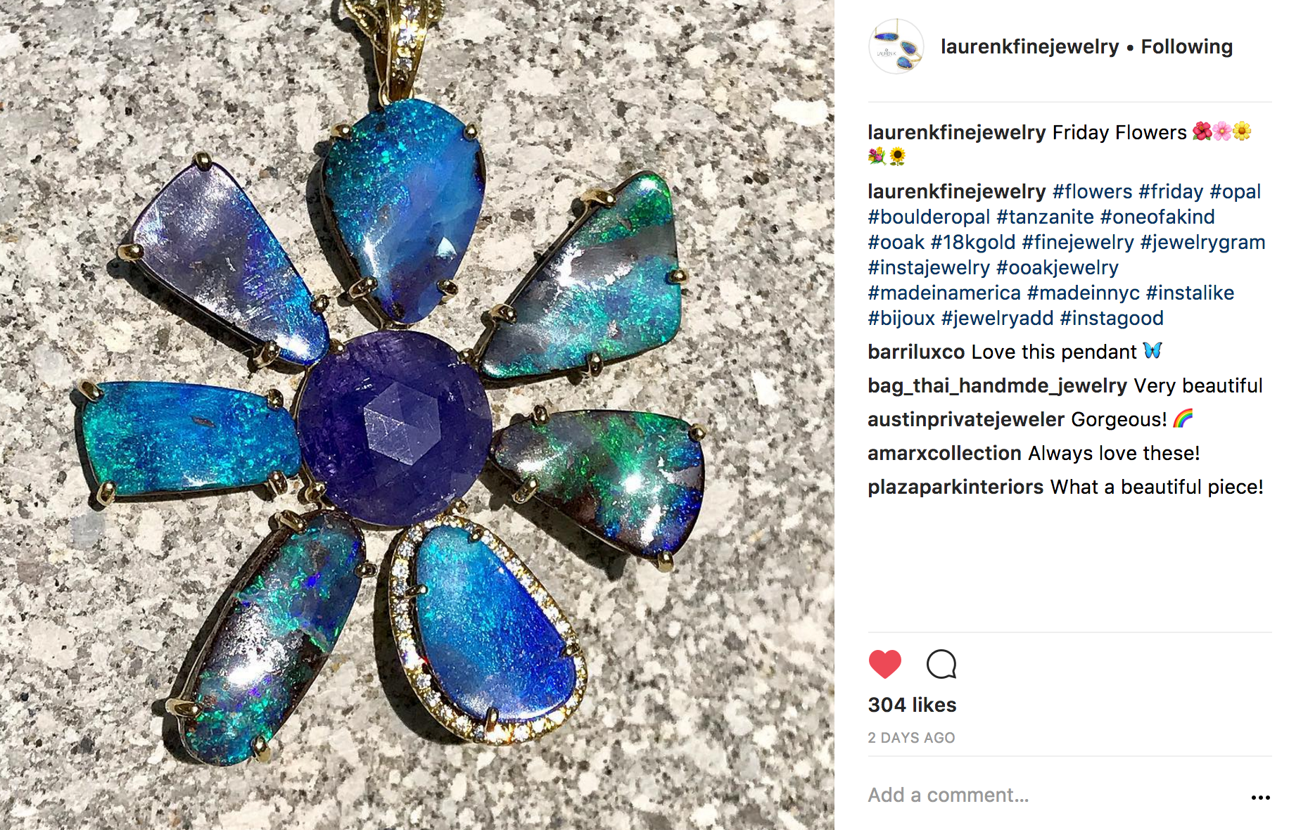 @laurenkfinejewelry Instagram | JCK Social Setting