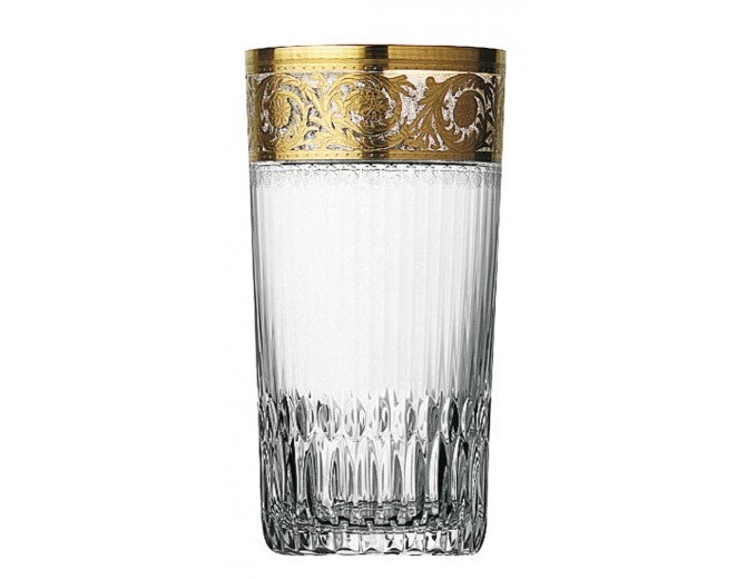 5 Crystal water glass chope_thistle_saint_louis