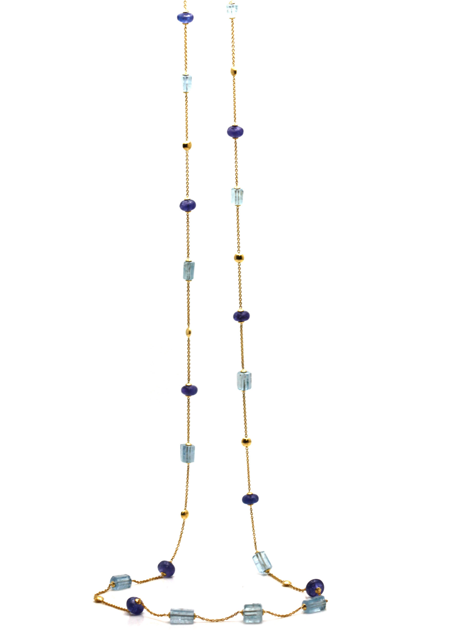 Tresor aquamarine and prehnite necklace | JCK On Your Market