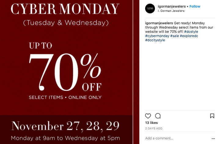 How Jewelry Brands Are Marketing Their Cyber Monday Deals Jck