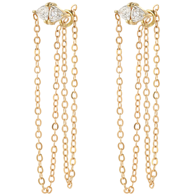 Kaura Jewels Bindi diamond earrings | JCK On Your Market