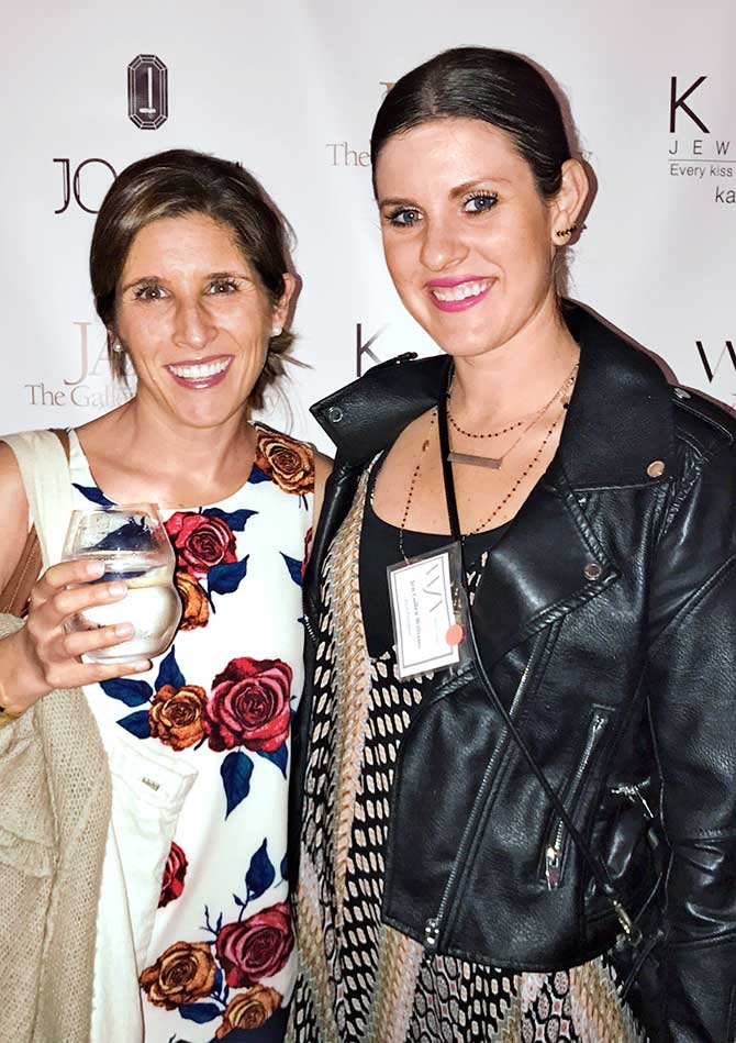 WJA Los Angeles members at Jewelry Night Out