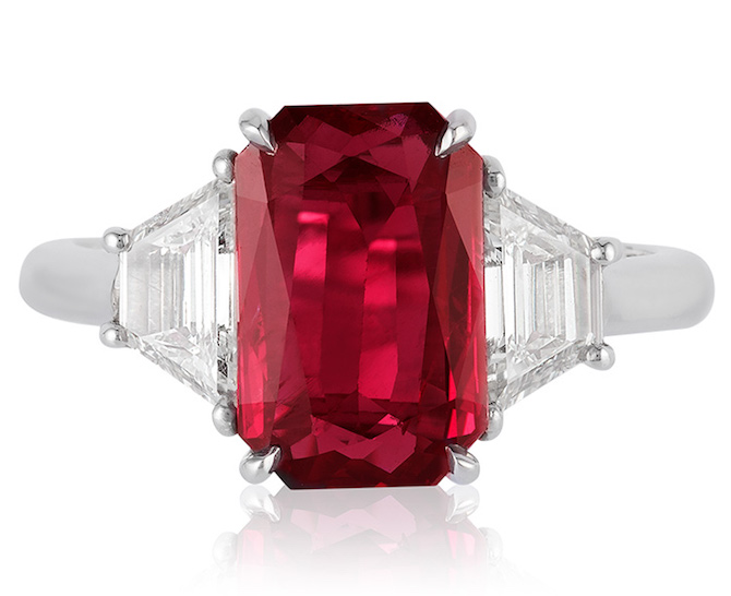 Andreoli ruby and diamond ring | JCK On Your Market