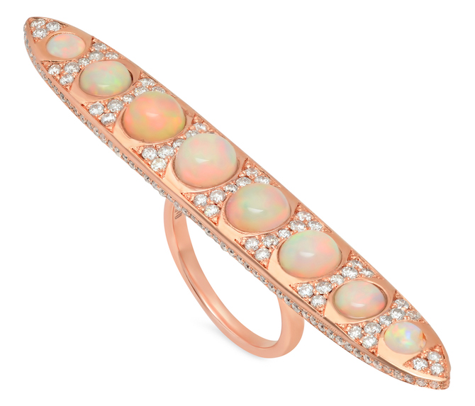 Rock and Gems Pea Pod opal ring | JCK On Your Market