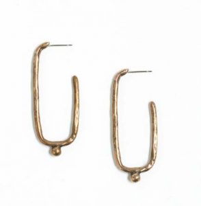ASTERANDANTICS hoop earrings