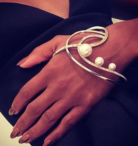 Kerry Washington Tasaki Prabal Gurung bracelet
