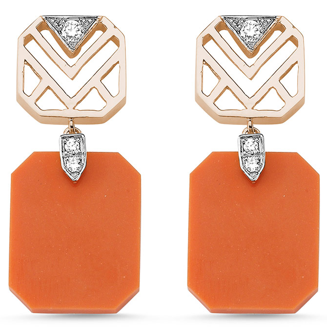 Melis Goral Geometria earrings