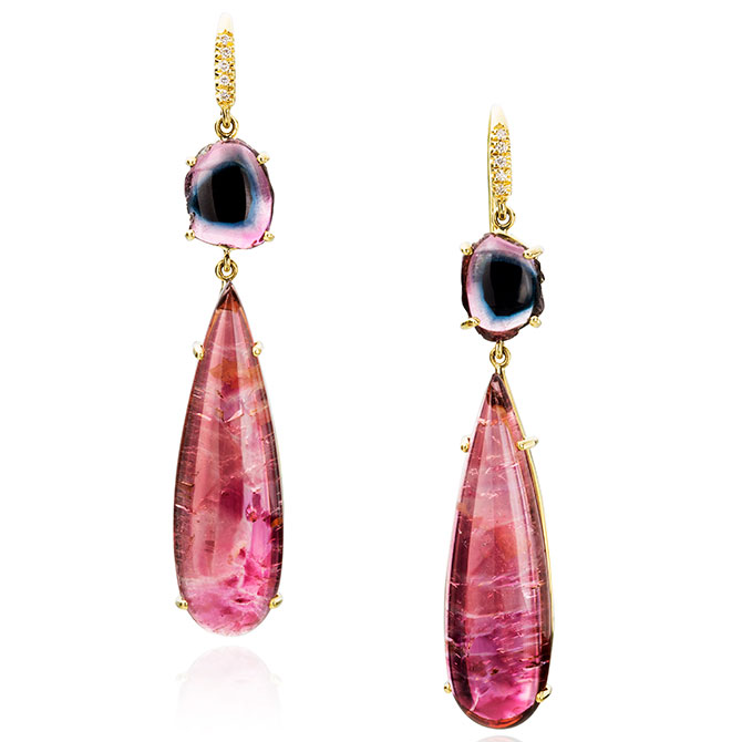 Lauren K tourmaline earrings