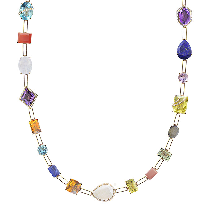 Arya Esha multicolor necklace