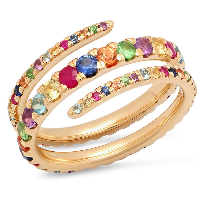 Eriness rainbow ring