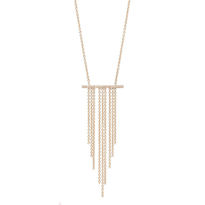 Zoe Chicco Waterfall necklace