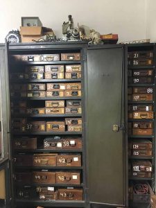 The closet of tools and dies at Oscar Heyman
