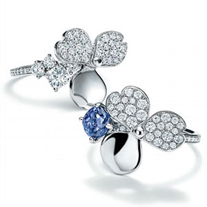 Tiffany Paper Flowers collection rings