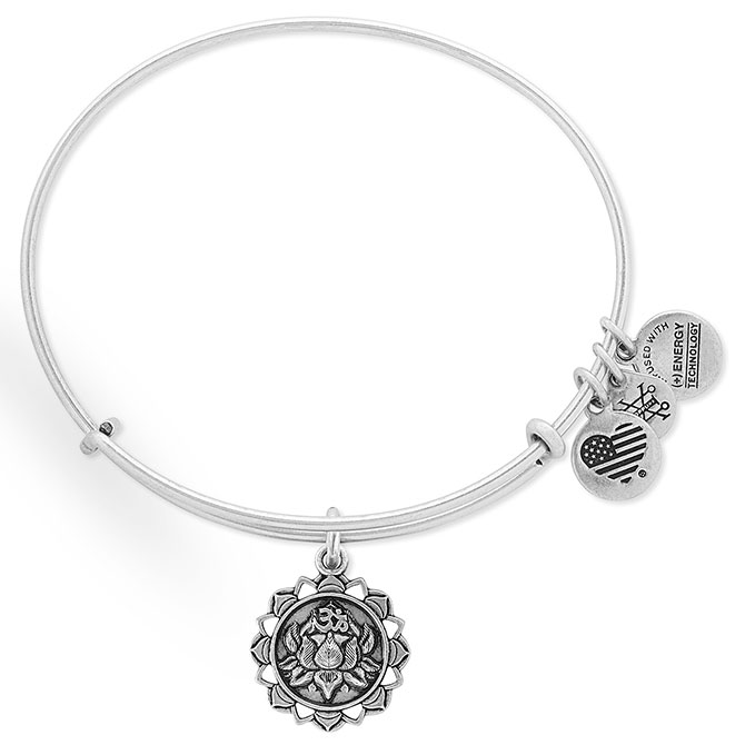 alex and ani lotus peace bangle