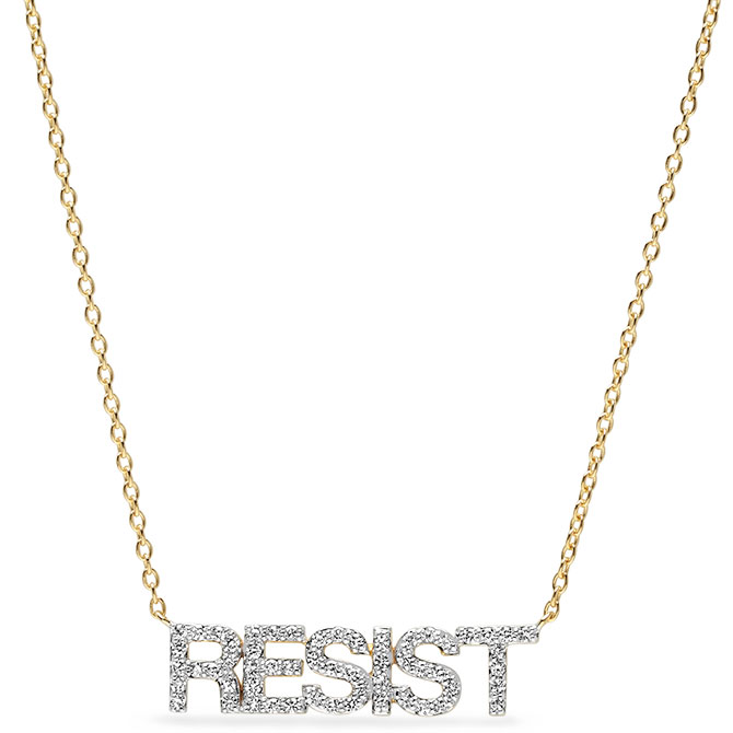 eriness resist diamond necklace