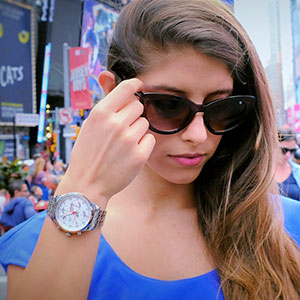 woman in NYSW watch