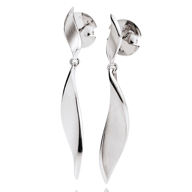 Breuning silver earrings