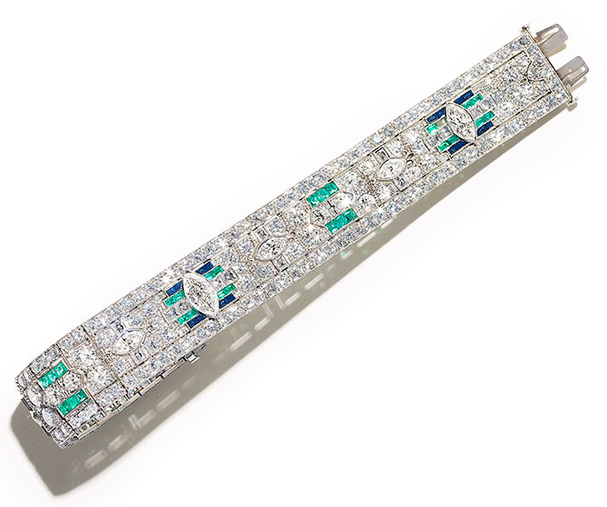 Provident art deco bracelet