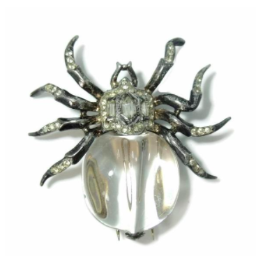 Trifari Jelly Belly spider