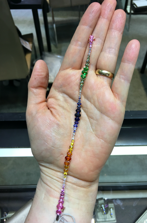 Sophie by Design rainbow bracelet