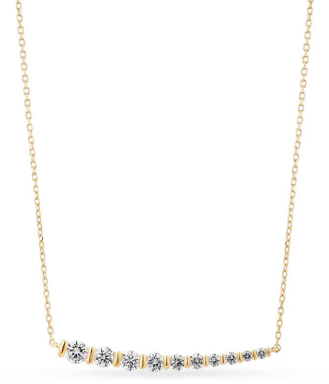 facet barcelona 18 inch diamond necklace