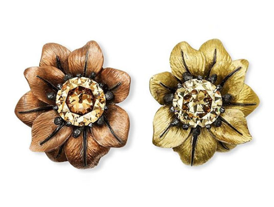 hemmerle bronze brass earrings