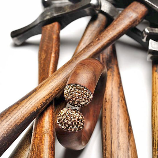 hemmerle olive wood bangle