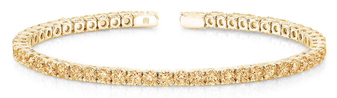 rahaminov yellow diamond bracelet
