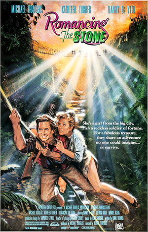 romancing the stone poster