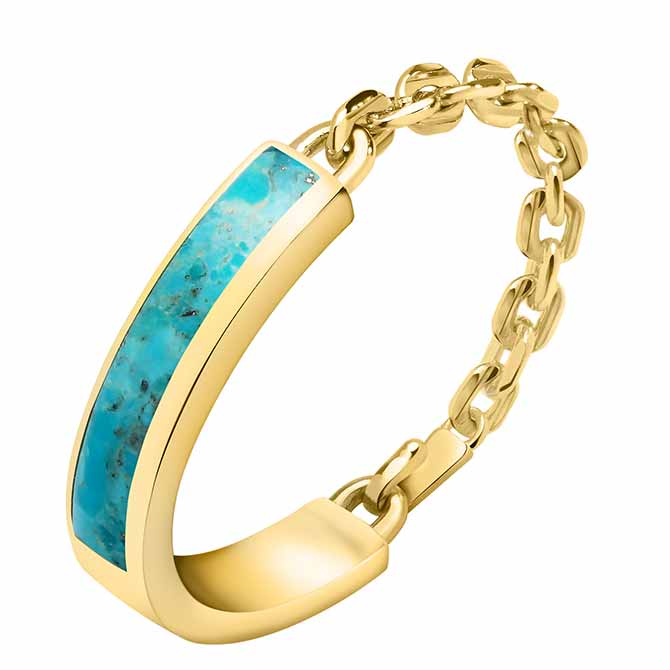 W Britt On the Side turquoise bracelet