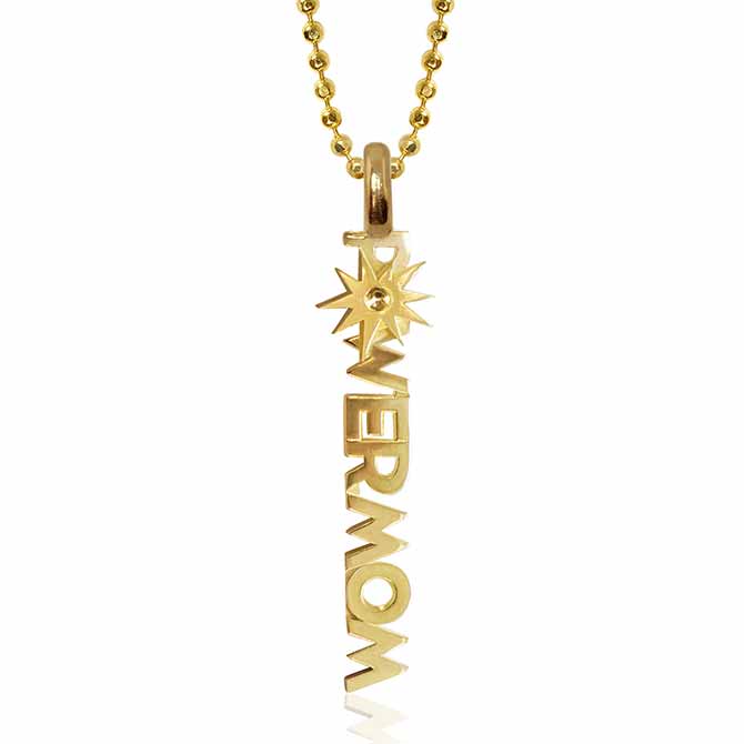 Alex Woo Power Mom pendant 