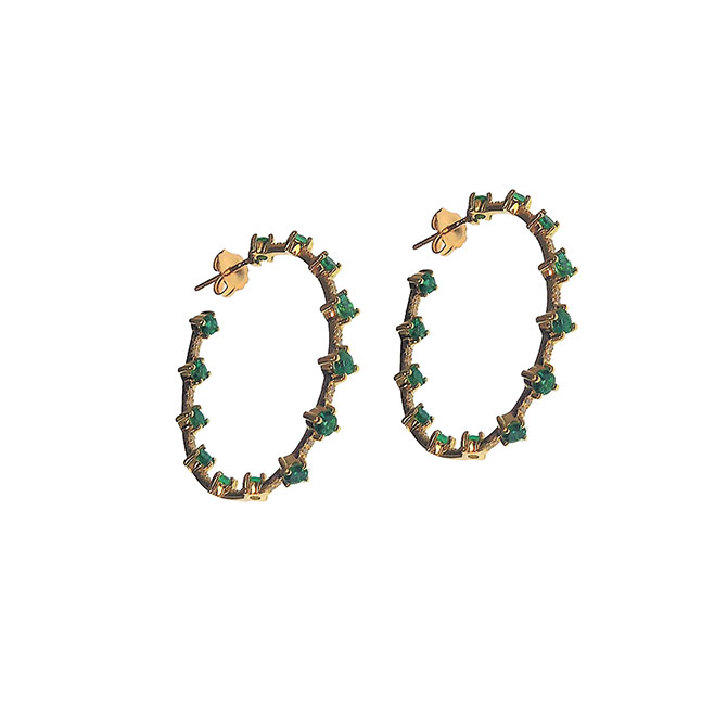Maria Canale Gemfields earrings
