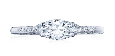 Tacori marquis east west ring