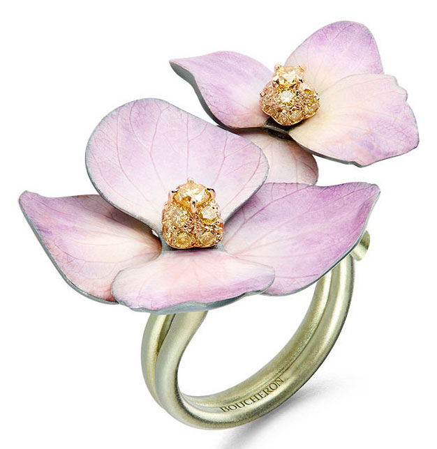 boucheron flower ring