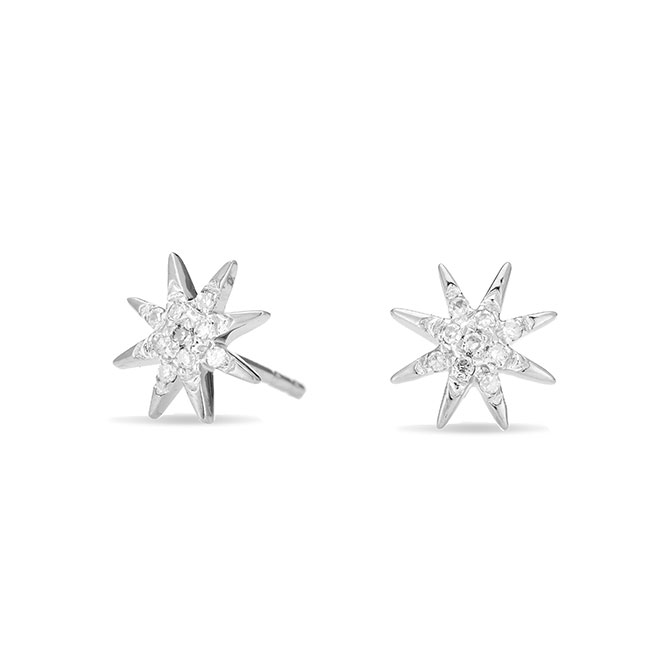 Adina Reyter starburst stud earrings