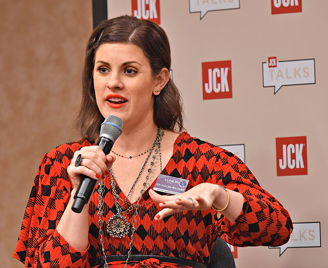 Jen Cullen Williams at JCK Las Vegas 2018