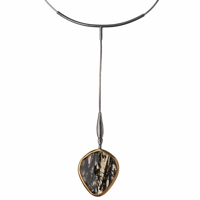Alison Antelman quartz Icicle necklace