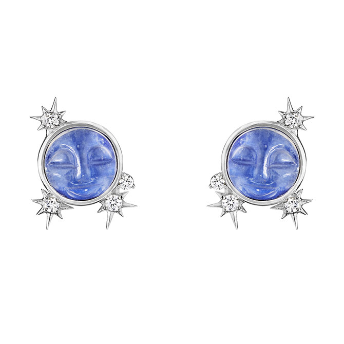 Penny Preville man in the moon studs