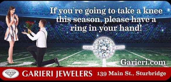 Garieri Jewelry take a knee billboard