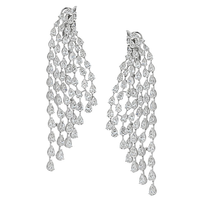 Beladora cascade earrings