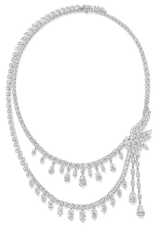 Harry Winston Chandelier necklace